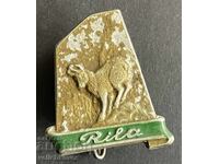 42385 Bulgaria Tourist Badge BTS Rila Mountain Chamois