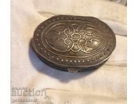 Cutie veche de argint lucrată manual! Argint 925!