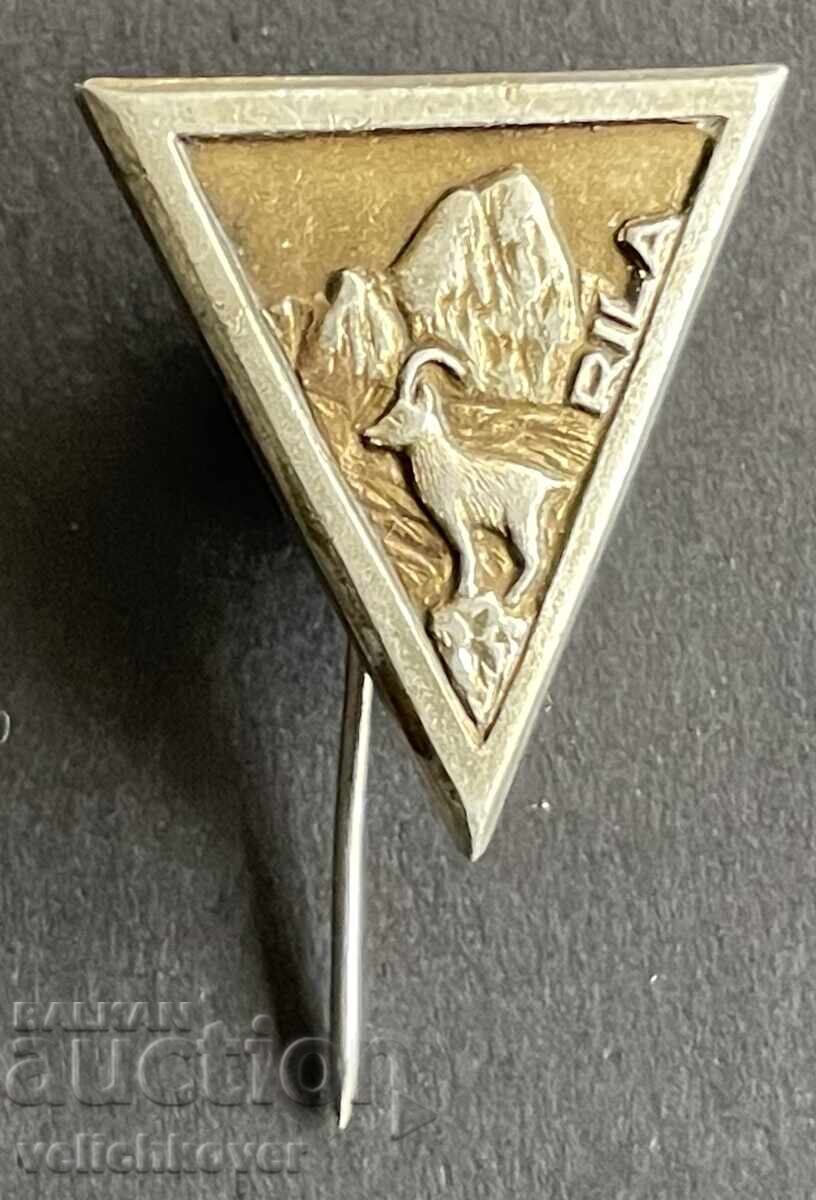 42392 Bulgaria Tourist Badge BTS Rila Mountain Chamois 42392 Bulgaria Tourist Badge BTS Rila Mountain Chamois