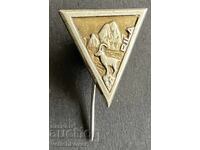 42392 Bulgaria Tourist Badge BTS Rila Mountain Chamois