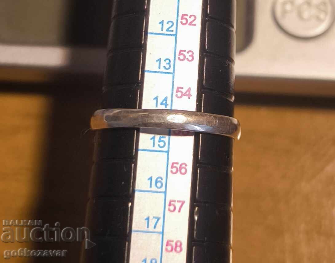 Inel de argint cu cabochon, piatră de lună ! - 5 Inel de argint cu cabochon, piatră de lună ! - 5