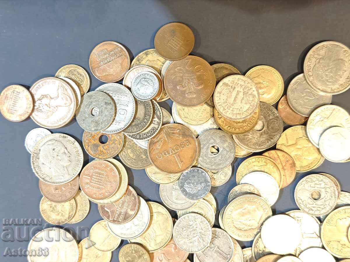 Лот монети 200 бр -3 с цена 0.01 лв. | € 0.01 Лот монети 200 бр -3 с цена 0.01 лв. | € 0.01