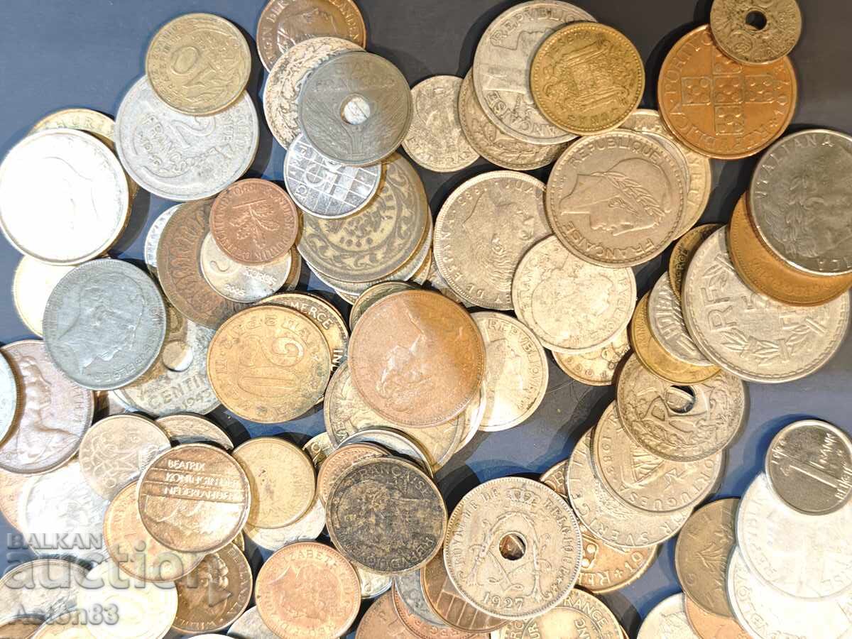 Лот монети 200 бр -5 с цена 0.01 лв. | € 0.01 Лот монети 200 бр -5 с цена 0.01 лв. | € 0.01