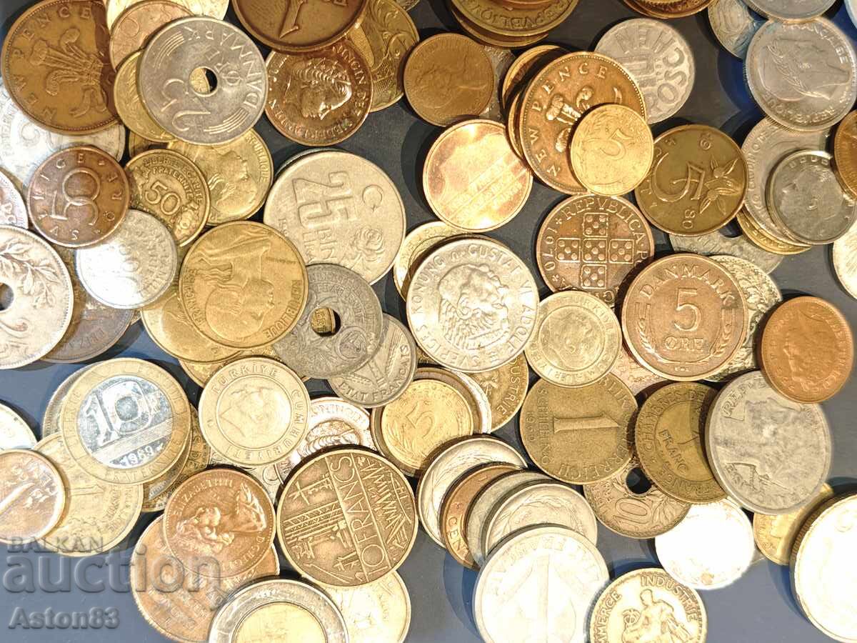 Доставка на Лот монети 200 бр -5 Доставка на Лот монети 200 бр -5