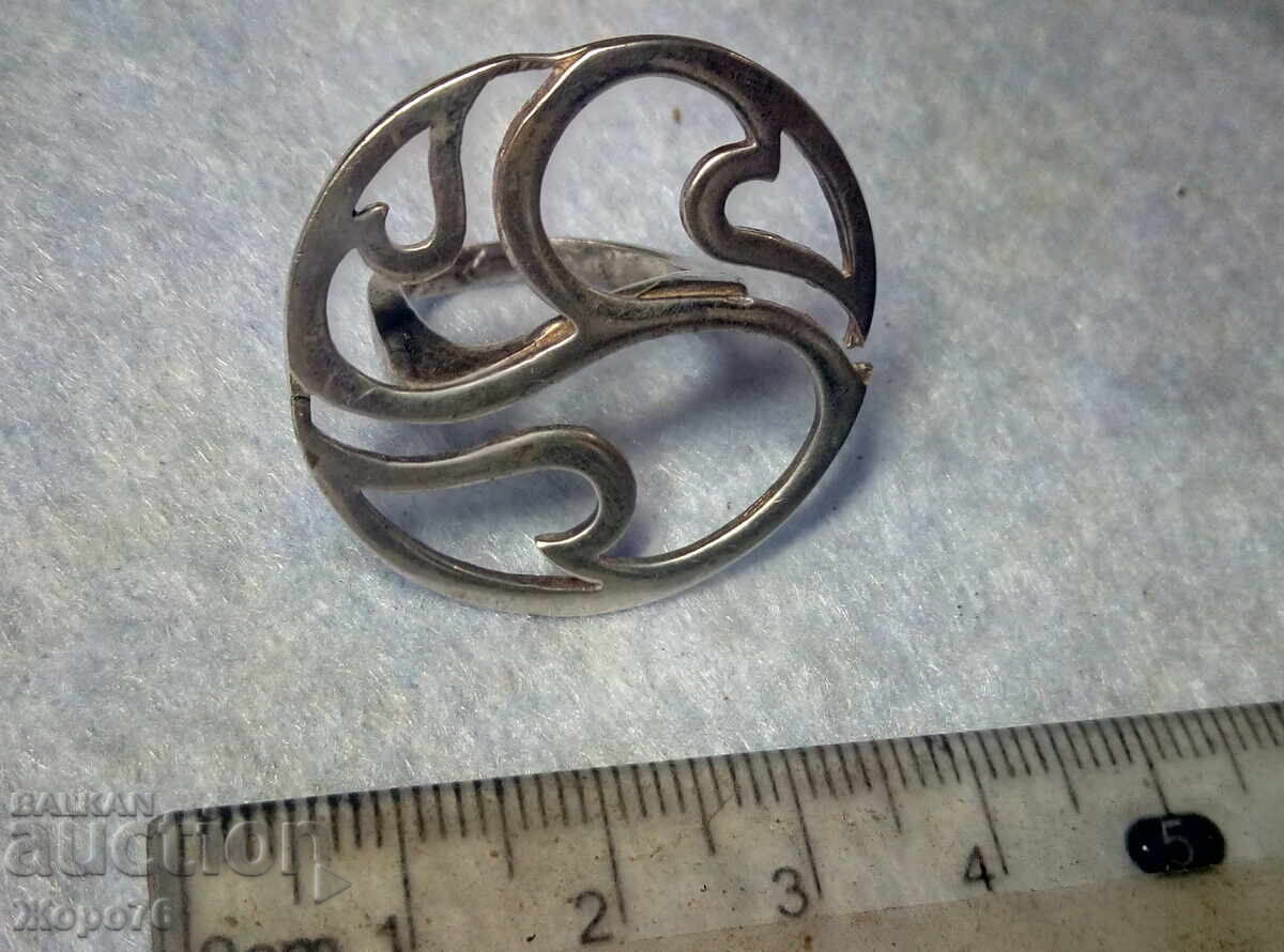 FRUMOS Elegant ENORM INEL ARGINT ARTA Design ARGINT 925 - 7 FRUMOS Elegant ENORM INEL ARGINT ARTA Design ARGINT 925 - 7