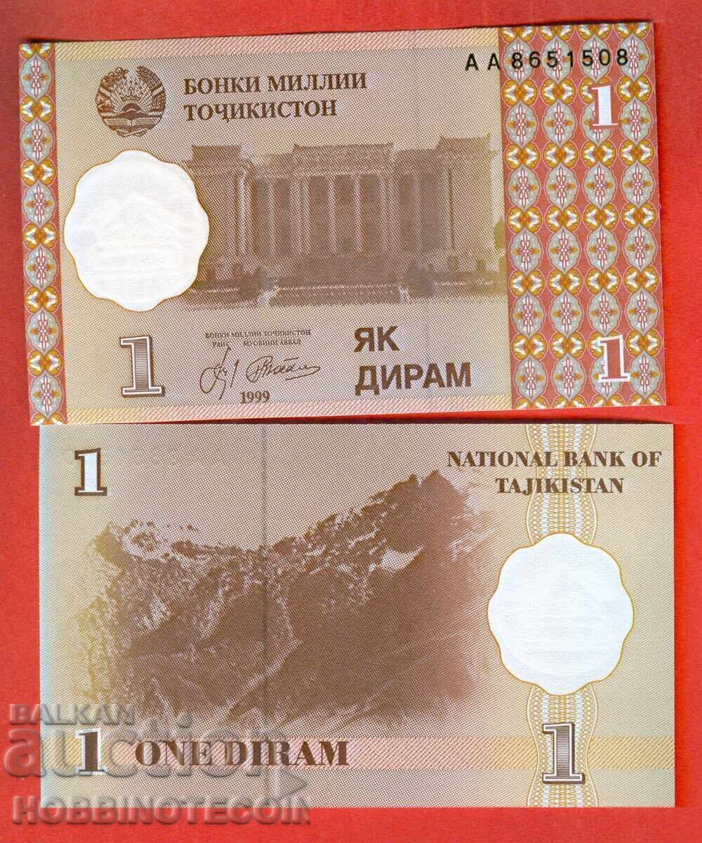 TAJIKISTAN TAJIKISTAN 1 număr 1999 NOU UNC