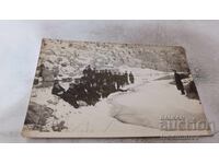 S-ka Lukovitŭ Mladezhi i devoĭki pokraĭ râul Zl. Panega iarna