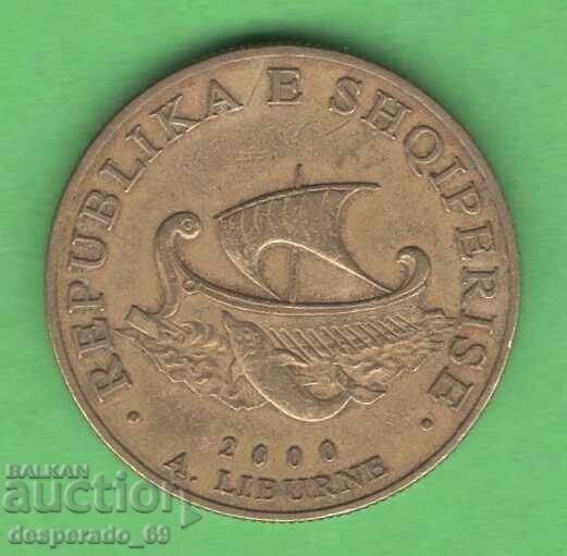 (¯`'•.¸ 20 lekë 2000 ALBANIA ¸.•'´¯)