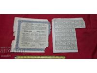 OBLIGAȚIUNE - 20.000 LEVA - 1928