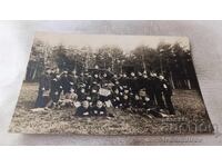 Photo Sofia Students from 7th grade in the park