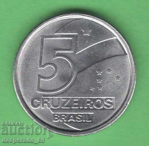 (¯`'•.¸ 5 cruzeiros 1990 BRAZILIA ¸.•'´¯) cu preț € 1.02 | 1.99 BGN (¯`'•.¸ 5 cruzeiros 1990 BRAZILIA ¸.•'´¯) cu preț € 1.02 | 1.99 BGN