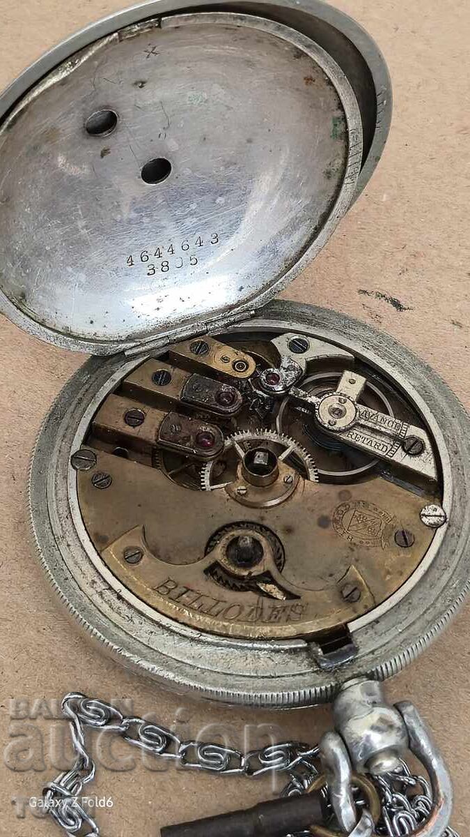 CEAS DE BUZUNAR TURCESC BILLODED RAR FUNCȚIONEAZĂ FĂRĂ GARANȚIE - 5 CEAS DE BUZUNAR TURCESC BILLODED RAR FUNCȚIONEAZĂ FĂRĂ GARANȚIE - 5