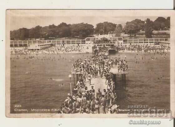 Carte poștală Bulgaria Varna (Stalin) Băile Marine 1* Carte poștală Bulgaria Varna (Stalin) Băile Marine 1*