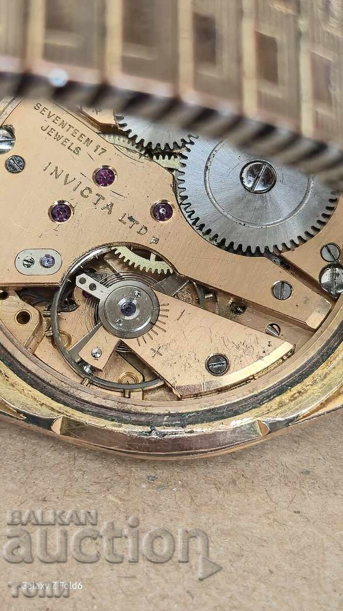 INVICTA SWISS MADE RAR AURIT FUNCTIONEAZĂ FĂRĂ GARANȚIE BZC! - 6 INVICTA SWISS MADE RAR AURIT FUNCTIONEAZĂ FĂRĂ GARANȚIE BZC! - 6