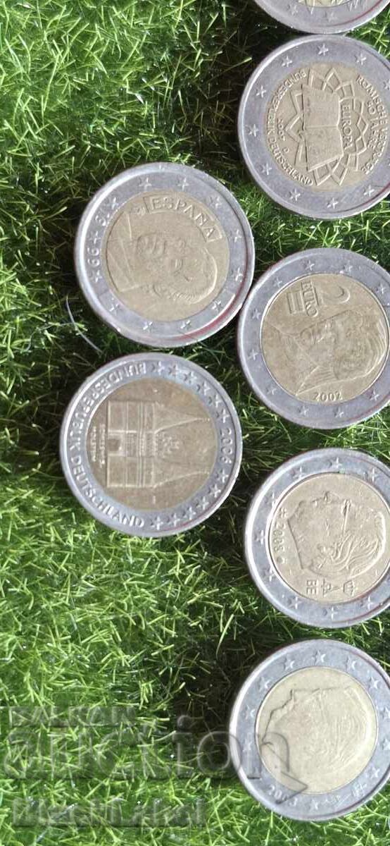 Lot of 2 Euro coins - 10 Lot of 2 Euro coins - 10