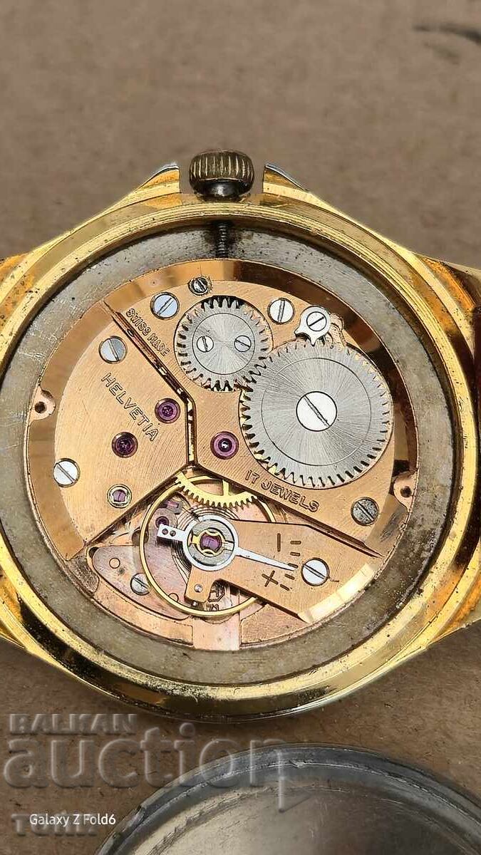 ELVEȚIAN SWISS MADE RAR AURIT FUNCȚIONEAZĂ FĂRĂ GARANȚIE BZC - 6 ELVEȚIAN SWISS MADE RAR AURIT FUNCȚIONEAZĂ FĂRĂ GARANȚIE BZC - 6