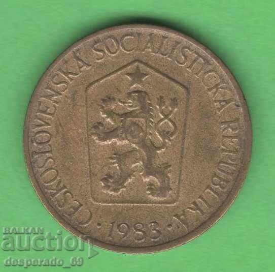 (¯`'•.¸   1 крона 1983  ЧЕХОСЛОВАКИЯ   ¸.•'´¯) с цена € 0.26 | 0.51 лв.