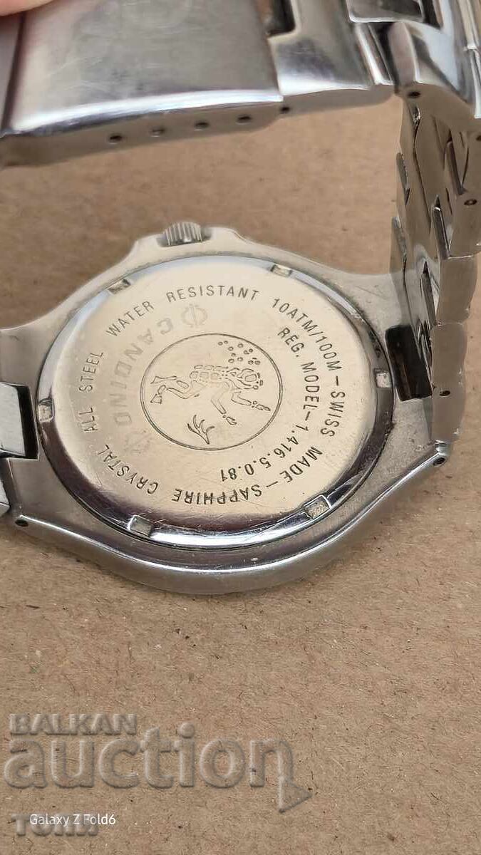 CANDINO SWISS MADE QUARTZ RAR FUNCȚIONEAZĂ FĂRĂ GARANȚIE BZC !!! - 5 CANDINO SWISS MADE QUARTZ RAR FUNCȚIONEAZĂ FĂRĂ GARANȚIE BZC !!! - 5