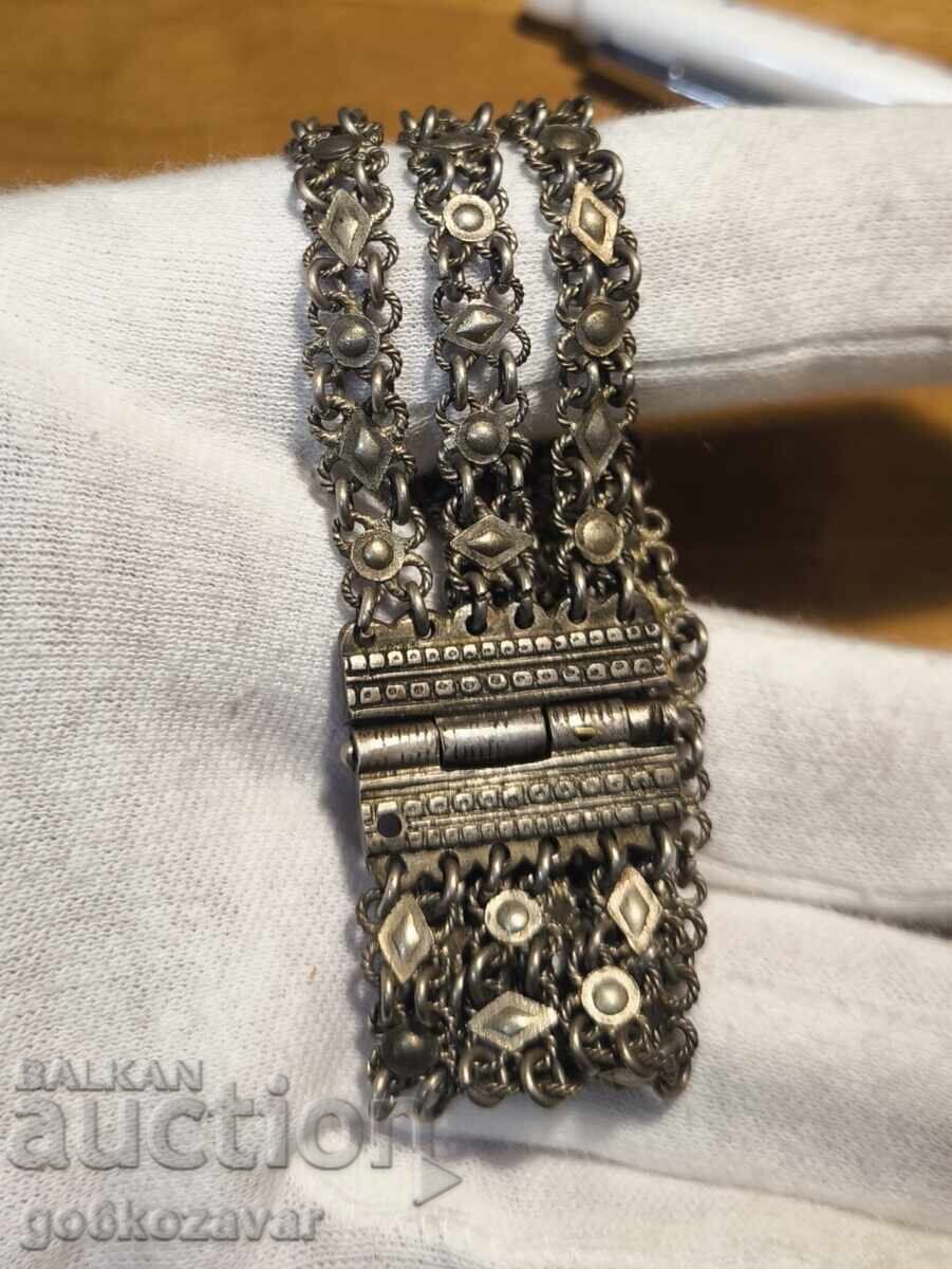 BRĂȚARĂ VECHE DE RENAȘTERE, ARGINT DE PROBĂ MARE! ȘTIFT! - 6 BRĂȚARĂ VECHE DE RENAȘTERE, ARGINT DE PROBĂ MARE! ȘTIFT! - 6