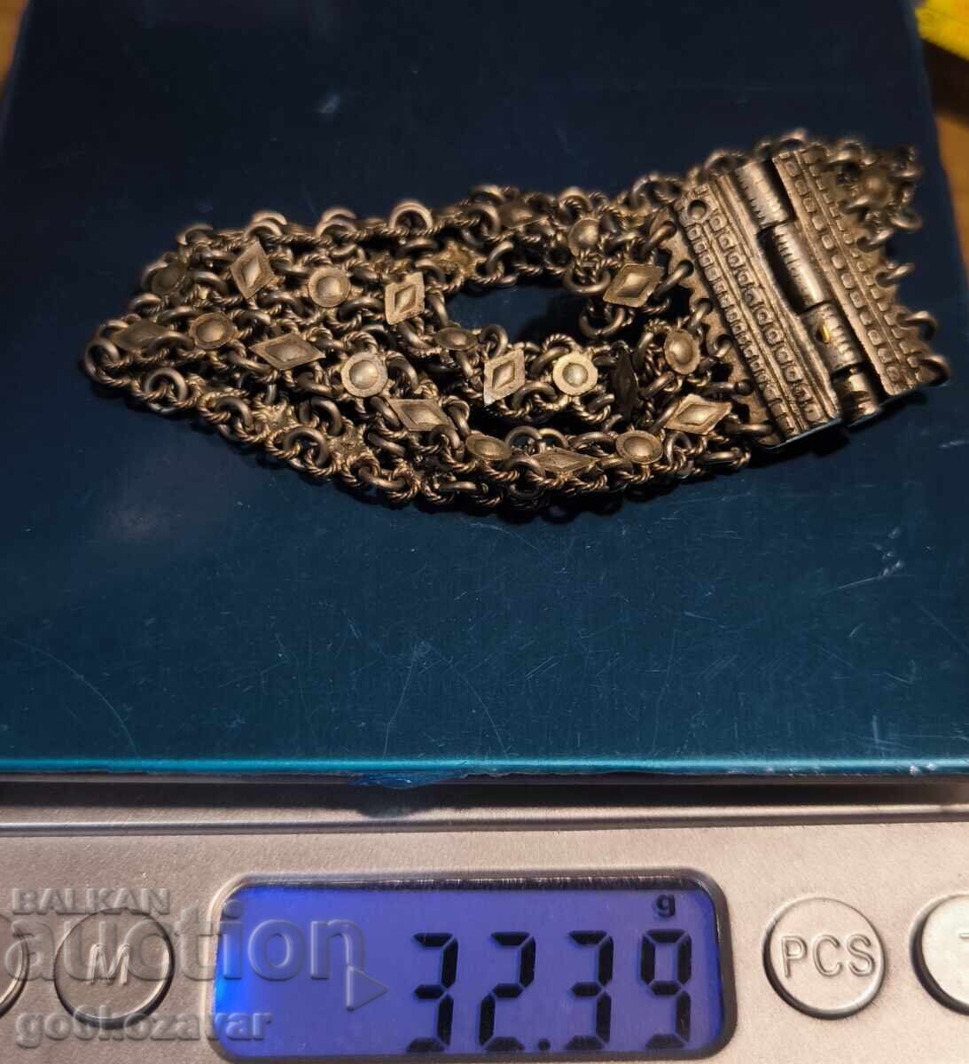 BRĂȚARĂ VECHE DE RENAȘTERE, ARGINT DE PROBĂ MARE! ȘTIFT! - 7 BRĂȚARĂ VECHE DE RENAȘTERE, ARGINT DE PROBĂ MARE! ȘTIFT! - 7