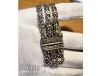 BRĂȚARĂ VECHE DE RENAȘTERE, ARGINT DE PROBĂ MARE! ȘTIFT!