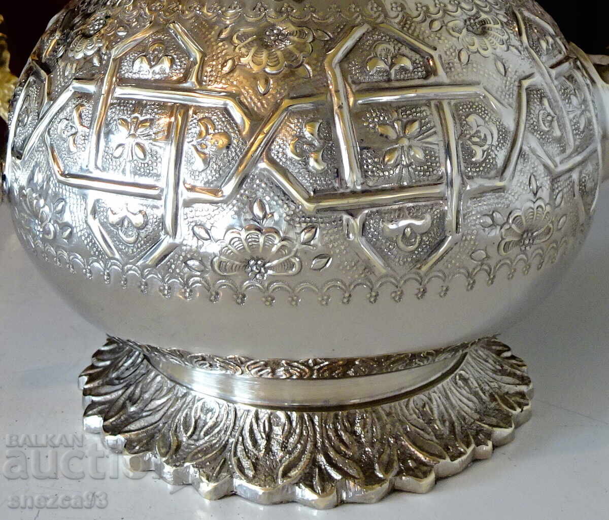 Livrarea Ceainic marocan argintat, cană Touzani Mohamed Livrarea Ceainic marocan argintat, cană Touzani Mohamed