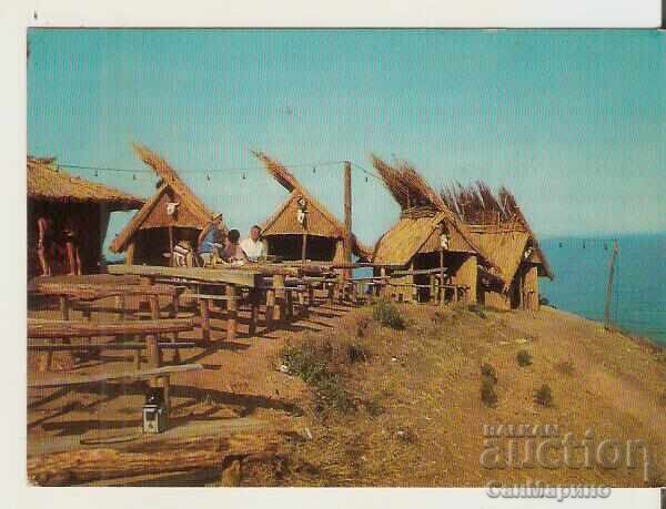 Card Bulgaria Varna Nisipurile de Aur Bar "Kukeri" 6* Card Bulgaria Varna Nisipurile de Aur Bar "Kukeri" 6*