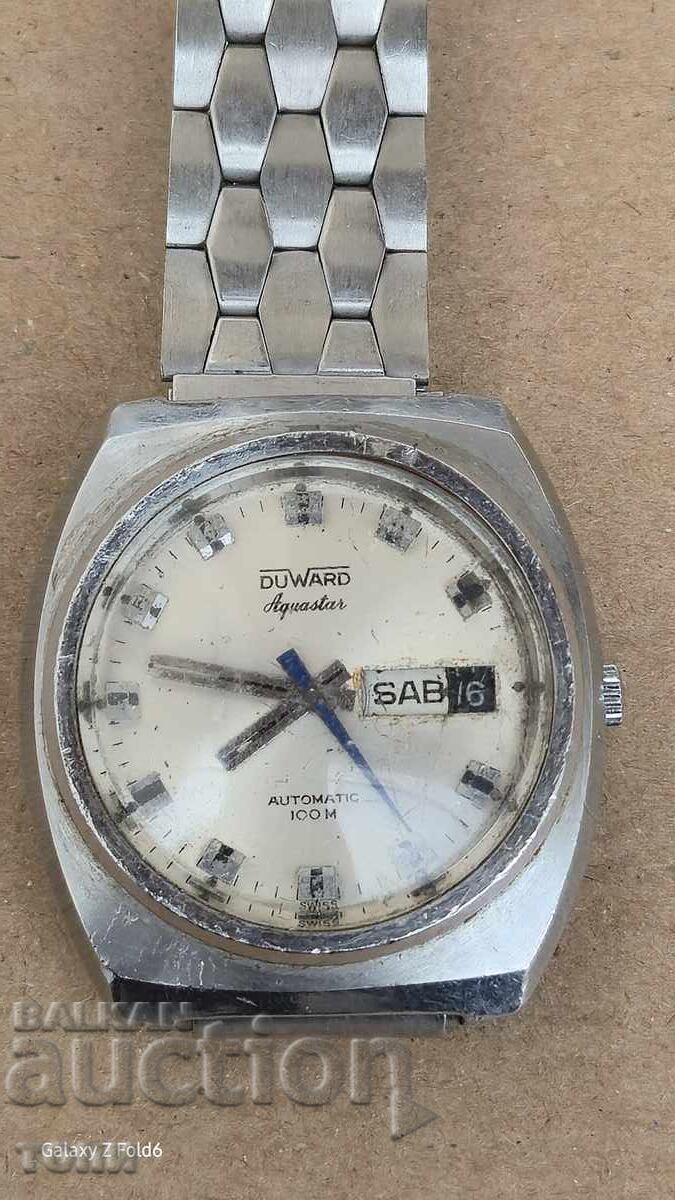 DUWARD AUTOMATIC SWISS MADE RARE NU FUNCTIONEAZA BZC !!!! cu preț 0.01 BGN | € 0.01 DUWARD AUTOMATIC SWISS MADE RARE NU FUNCTIONEAZA BZC !!!! cu preț 0.01 BGN | € 0.01