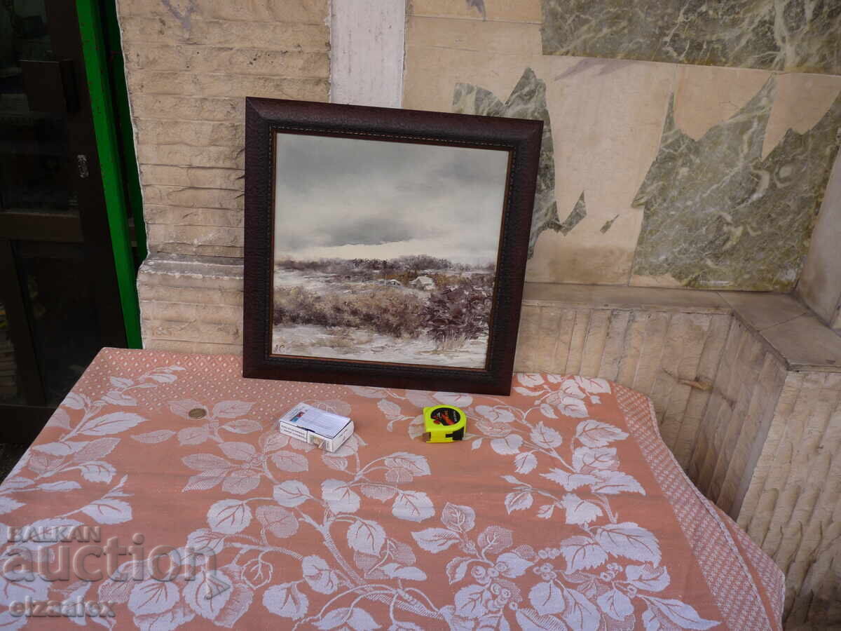 Licitație Tablou de Alexandru Georgiev 35 / 35 cm Licitație Tablou de Alexandru Georgiev 35 / 35 cm