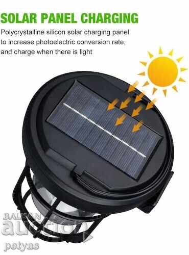 Παράδοση Ηλιακό φανάρι με προβολέα και αισθητήρα κίνησης για εσωτερικούς χώρους Παράδοση Ηλιακό φανάρι με προβολέα και αισθητήρα κίνησης για εσωτερικούς χώρους