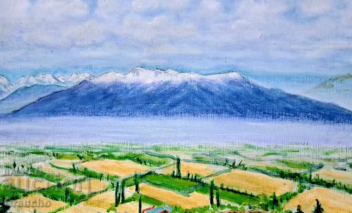 Auction  Oil painting by a famous Bulgarian artist (1931-2014)