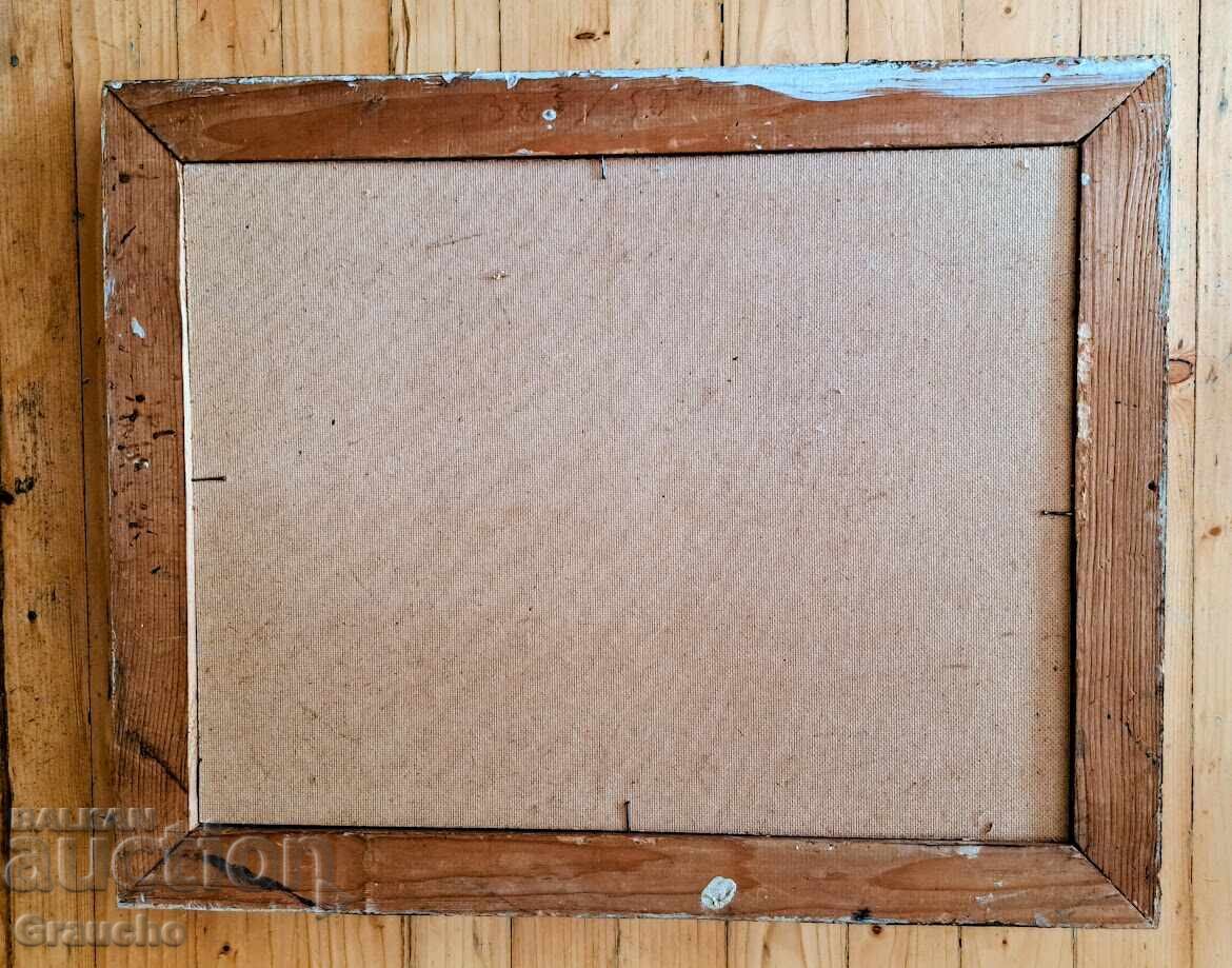 Pictură în ulei de artist BG cunoscut (1931-2014) - 5 Pictură în ulei de artist BG cunoscut (1931-2014) - 5