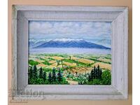 Маслена картина от известен БГ художник (1931-2014)