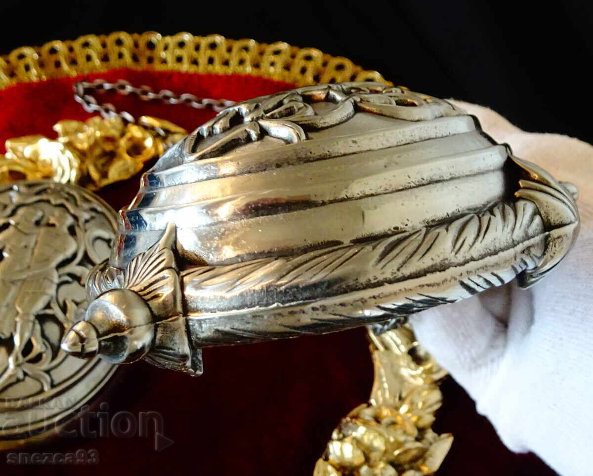 Pahar de cositor Adam și Eva, nuntă de cositor - 6 Pahar de cositor Adam și Eva, nuntă de cositor - 6