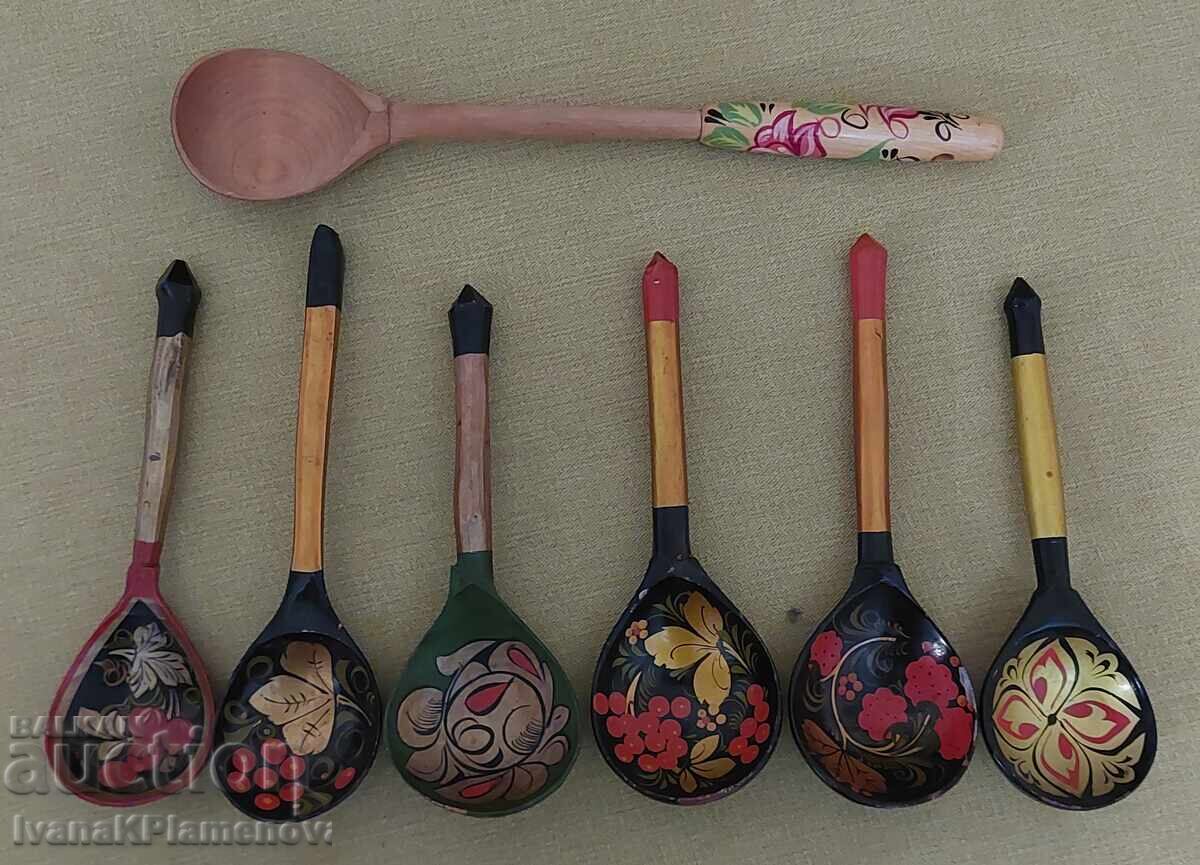 Сувенири хохлома Русия 7 броя за ценители с цена 24.00 лв. | € 12.27 Сувенири хохлома Русия 7 броя за ценители с цена 24.00 лв. | € 12.27