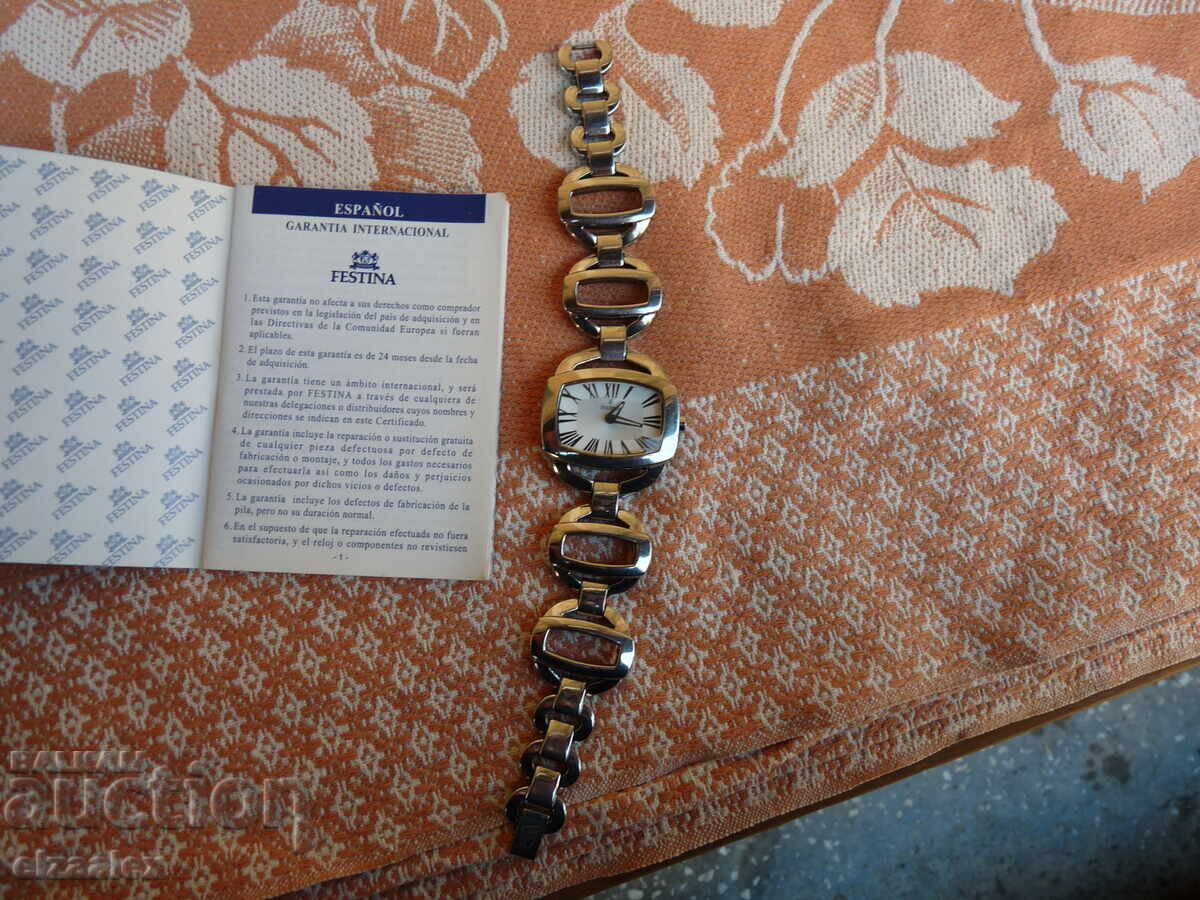 Аукцион Луксозен масивен часовник FESTINA Аукцион Луксозен масивен часовник FESTINA