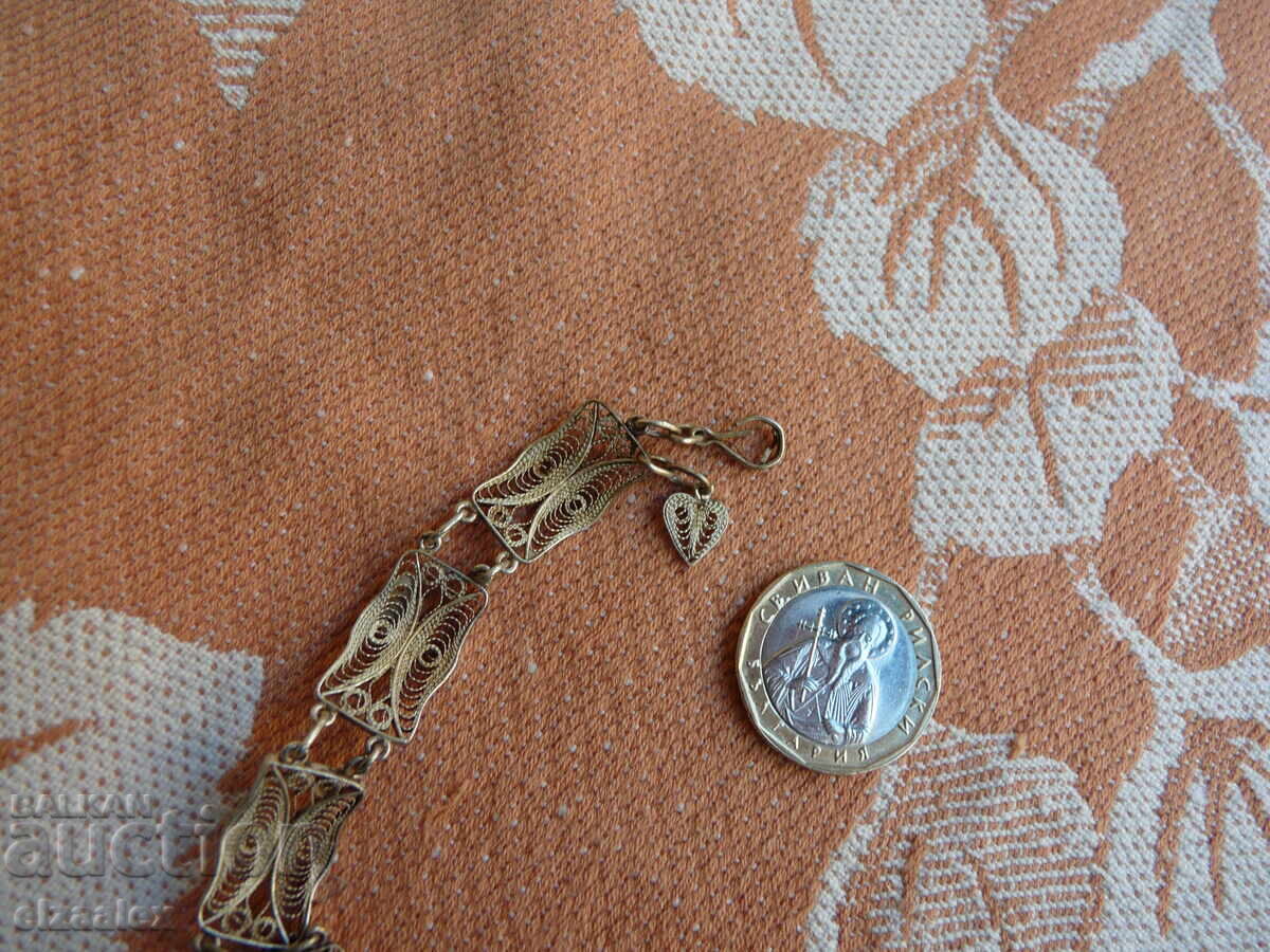 Παλιό ασημένιο βραχιόλι - 5 Παλιό ασημένιο βραχιόλι - 5