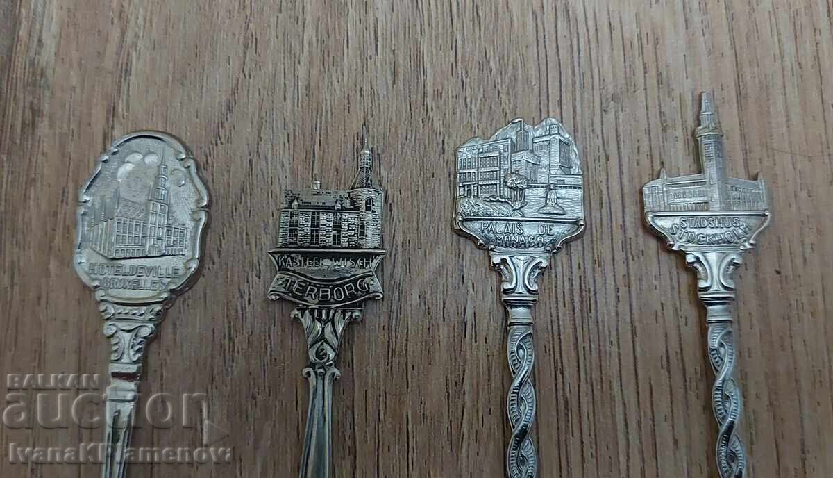 Spoons for collectors, 4 pieces with price € 12.00 | 23.47 BGN