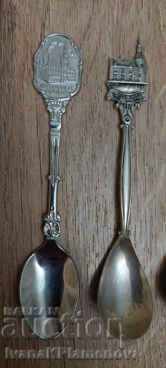 Аукцион Лъжички за колекционери 4 броя Аукцион Лъжички за колекционери 4 броя