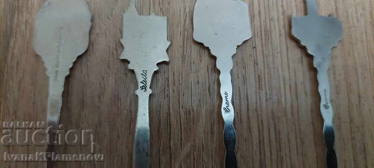 Лъжички за колекционери 4 броя - 7 Лъжички за колекционери 4 броя - 7