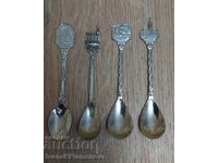 Лъжички за колекционери 4 броя