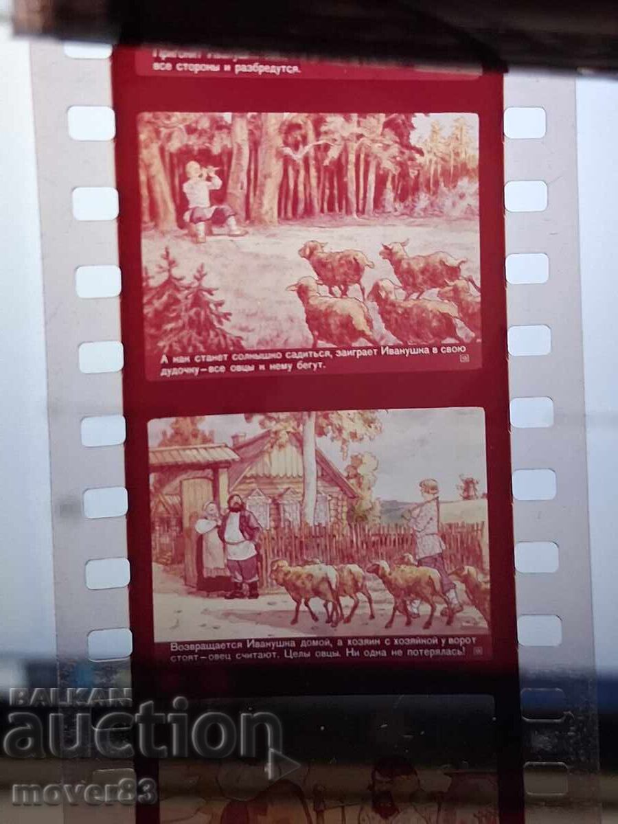 Livrarea Diafilm "Fluierul păstorului". URSS. 2 bucăți Livrarea Diafilm "Fluierul păstorului". URSS. 2 bucăți
