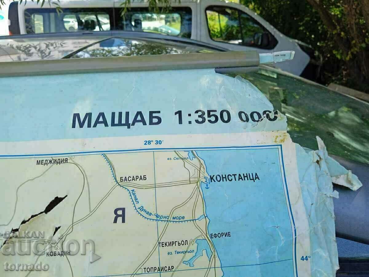 Harta administrativă mare de perete a Bulgariei - 5 Harta administrativă mare de perete a Bulgariei - 5