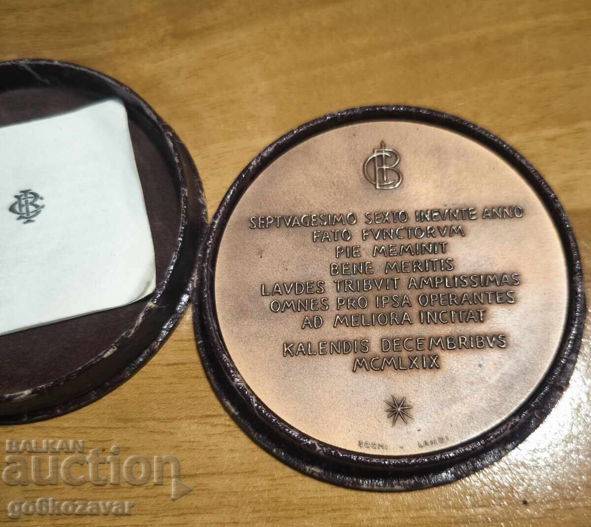 Livrarea ITALIA MEDALIE ''πολύτροπος'' 1969 Banca Comercială Italiană Livrarea ITALIA MEDALIE ''πολύτροπος'' 1969 Banca Comercială Italiană