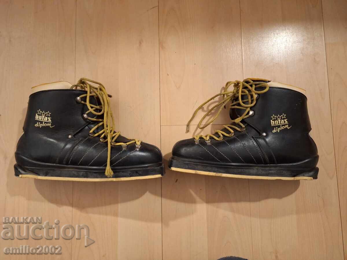 Ρετρό σκι παπούτσια Ρετρό σκι παπούτσια