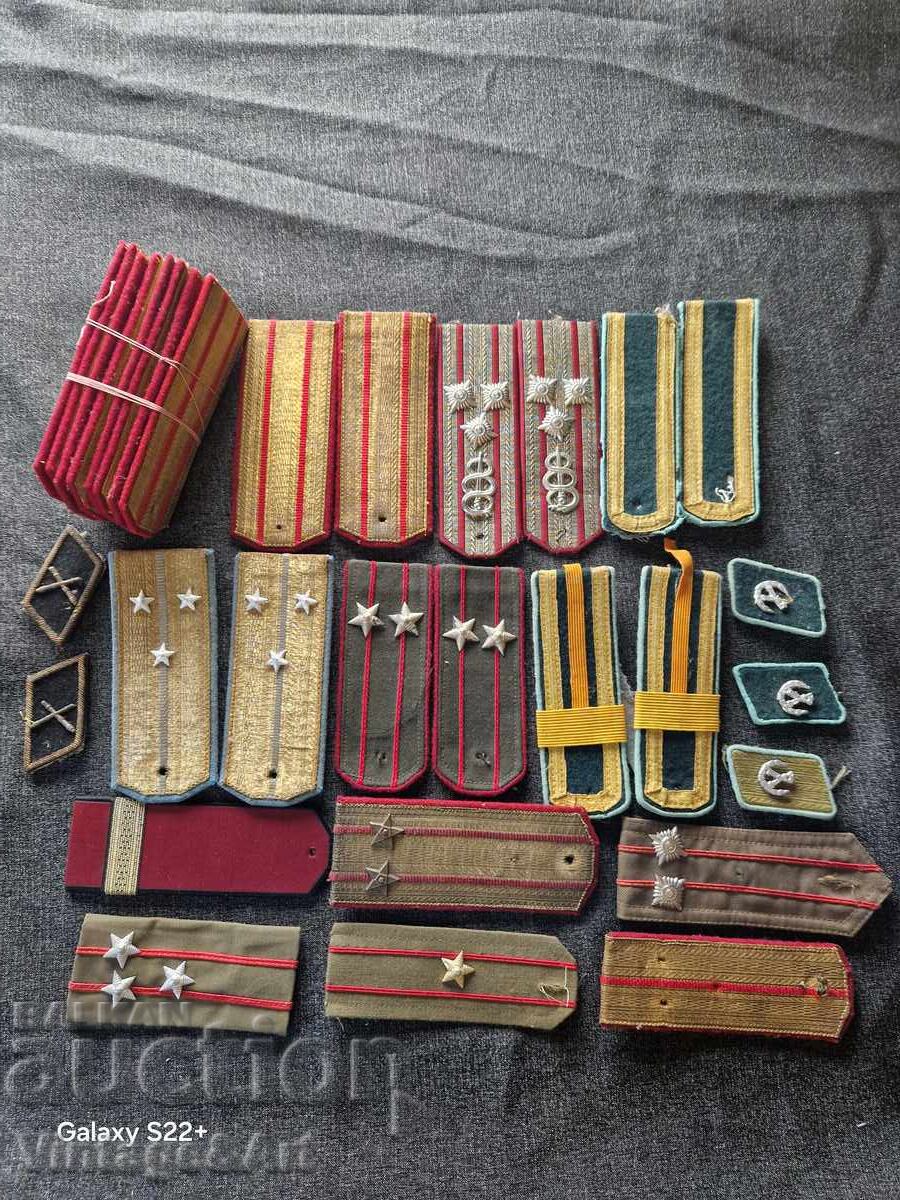 Lot Epoleți Militari Sociali Lot Epoleți Militari Sociali