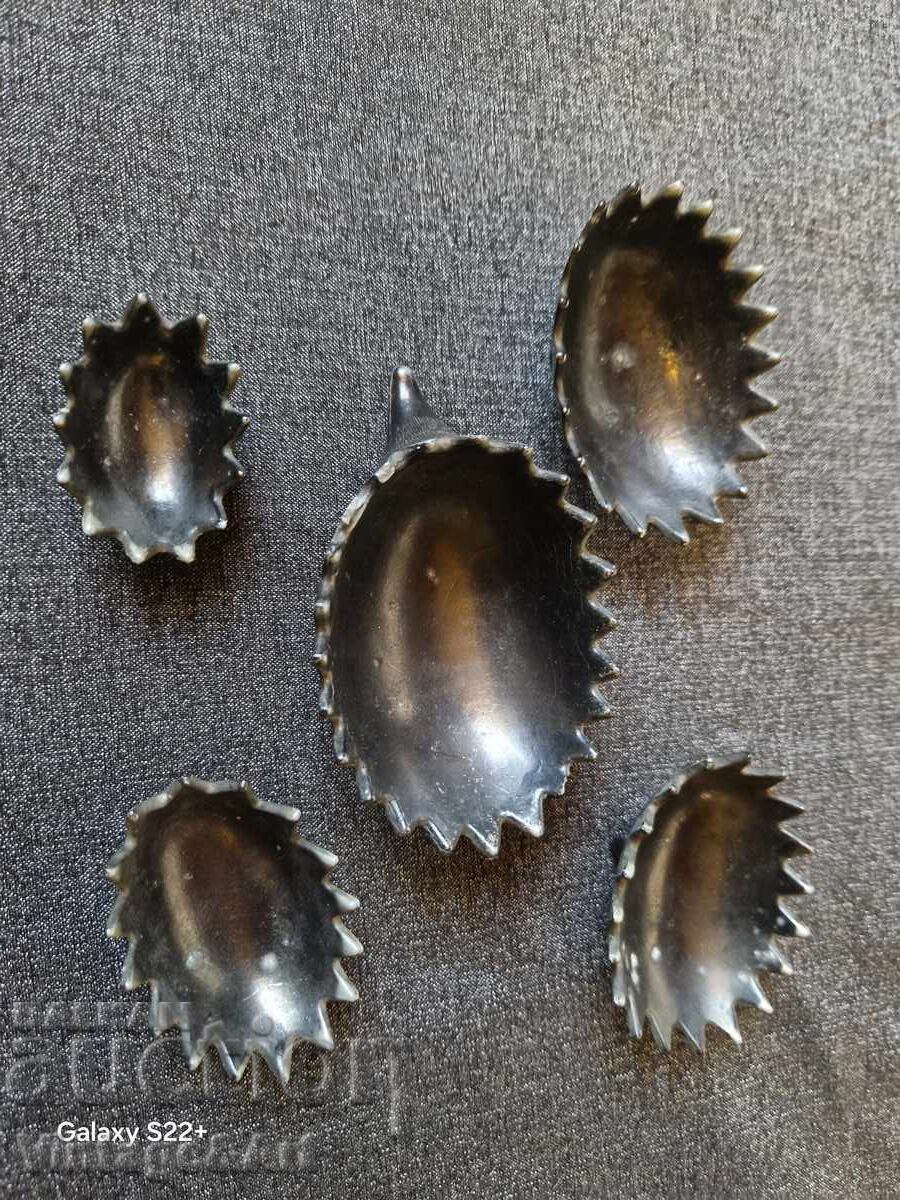 Σετ Σταχτοδοχεία Σοβιετικής Ένωσης Αχινοί Σετ Σταχτοδοχεία Σοβιετικής Ένωσης Αχινοί