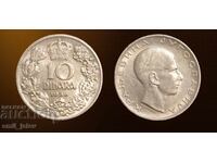 10 dinara 1938 god. Regatul Serbiei