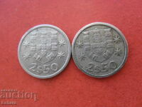 2,5 ескудо 1964 , 1965 г. Португалия