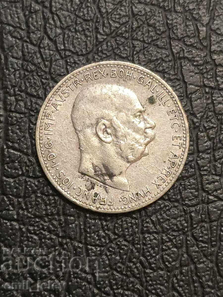 Licitație Argint - 1 coroană din 1915 Austria Licitație Argint - 1 coroană din 1915 Austria